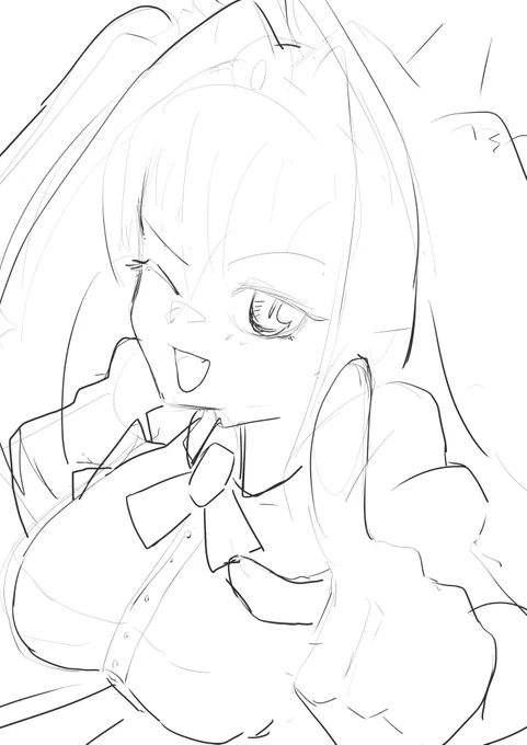 1日1絵と称してラフ未満のダスカを挙げることをお許しください 