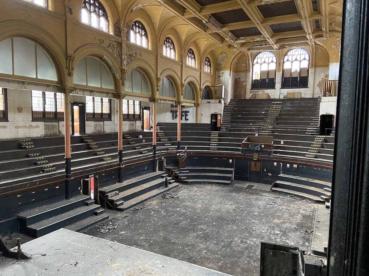 It’s looking a bit sorry for itself but plans are afoot to revitalise &amp; reanimate one of Brum’s greatest buildings &amp; music venues The Que Club 💛