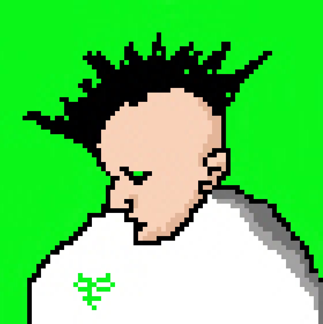 alba_verse's tweet photo. .
Pixelate project, handmade not with code and there are just 99 of them. " Albanian Creed" 
.
The Punk
.
FOLLOW US FOR MORE
.
#NFTCollection #NFTCommunity #NFTGiveaway #nftart #NFTGiveaways #nftcollector  #NFT #opensea #openseanfts #NFTs https://t.co/PWU131N2iF