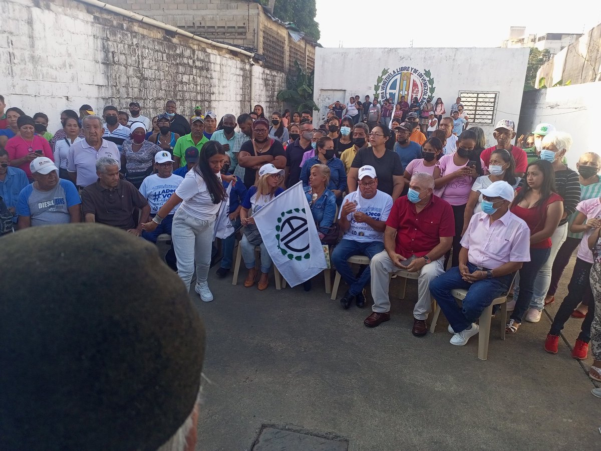 Desde el Municipio Simón Rodríguez Estado Anzoategui asamblea de apoyo a las aspiraciones de Bernabé Gutiérrez y Alexander Golindano rumbo a las elecciones internas AD  del 11 de Junio .