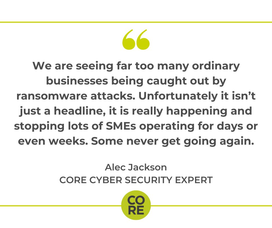 CoreFacility's tweet photo. Don't get caught out by a ransomware attack. Contact our IT cyber security experts on 01422 880 180.
https://t.co/fge7bIASnb
#ransomwareattacks #cybersecurity #cyberattacks #coreIT #thursdaythoughts #SMEcybersecurity https://t.co/4zBrHouT7O