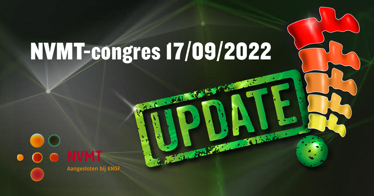 NVMT_NL's tweet photo. Goed nieuws! De vroege vogelprijs (€25 korting) voor het NVMT-congres ‘Back-Update’ is verlengd t/m 17 mei; dus regel het meteen! Het congresthema is de Lage Rug met o.a. Peter O'Sullivan &amp; Wim Dankaerts. Bekijk het programma en meer op https://t.co/iPSE6rFTj3 #nvmtcongres #nvmt https://t.co/mXmipcHK0s