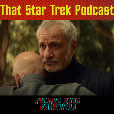 ThatTrekPod's tweet photo. We've got two episodes for you this week! First up, join us for our discussion of the #StarTrekPicard finale #Farewell with @davidcroberson @ironsart @niquey13 https://t.co/OYR6cjItJq https://t.co/5ESZz1WCQC