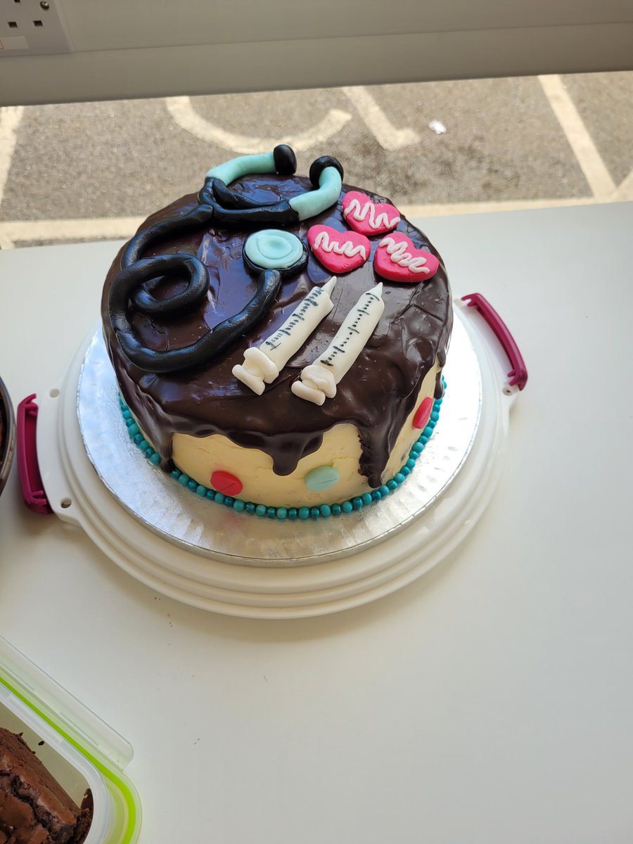 nikkilewis199's tweet photo. Happy #InternationalNursesDay2022 to all our colleagues @MTWnhs come and join in the celebrations #cakebaby #nursing #proud https://t.co/jwJlJSDtME