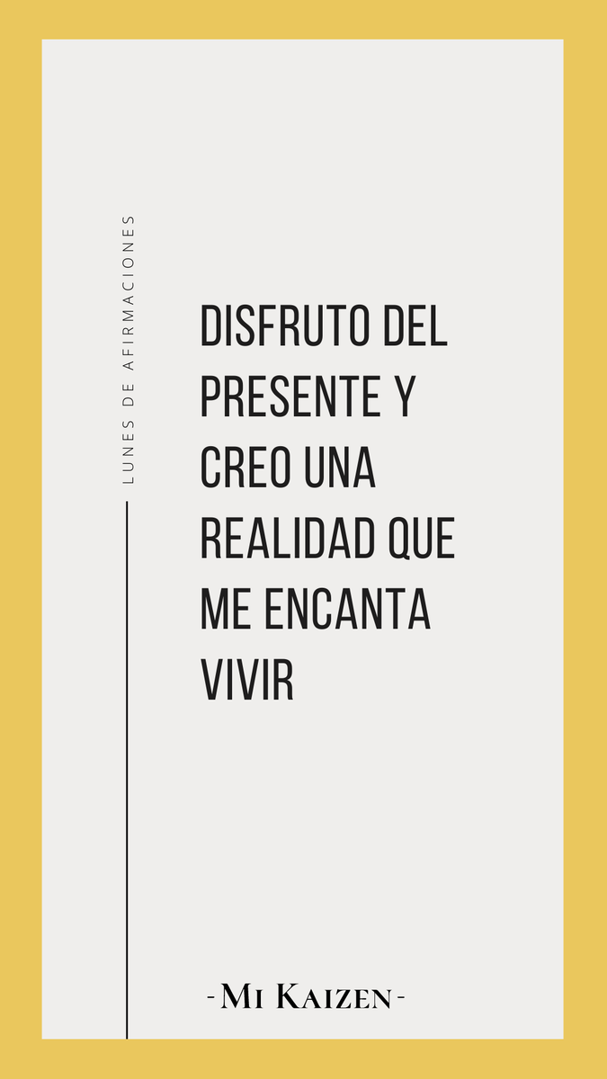 mi_kaizen's tweet photo. ¿Sabes que todos los lunes compartimos una afirmación en nuestro Instagram? 
Para empezar la semana con buen pie 💫 https://t.co/E7GJfVMe1T