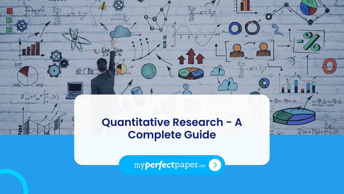 Myperfectpaper_'s tweet photo. How do researchers know what to study and how to study it? Quantitative research is one method used to answer these questions.
Click on the link to learn more about quantitative research! 👇
https://t.co/OHi5wSkFxG
#myperfectpaper #Blogs #newblog #studentlife #research https://t.co/gWp8lgQmTf