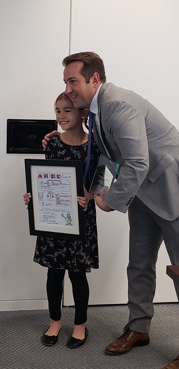So my class participated in the Law Day poster competition.  Guess what? We won 1st and 3rd place!!  Thanks to Brooks Pierce for hosting such a wonderful awards ceremony. <a href="/hunter_pta/">Hunter GT AIG Elementary School PTA</a> <a href="/HunterPrincipal/">Hunter GT-AIG Elem</a> <a href="/BrooksPierceLaw/">Brooks Pierce Law</a>