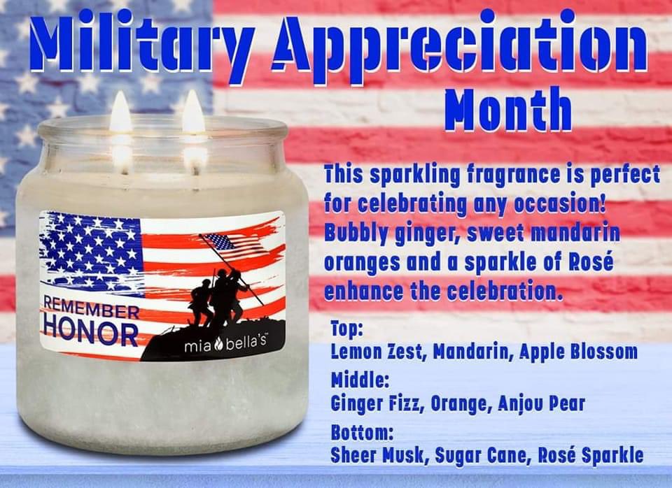 radiantlyclean's tweet photo. #scentedcandles! Every #rememberhonor #candle sold I donate a portion to local https://t.co/pVbYKM8cMP