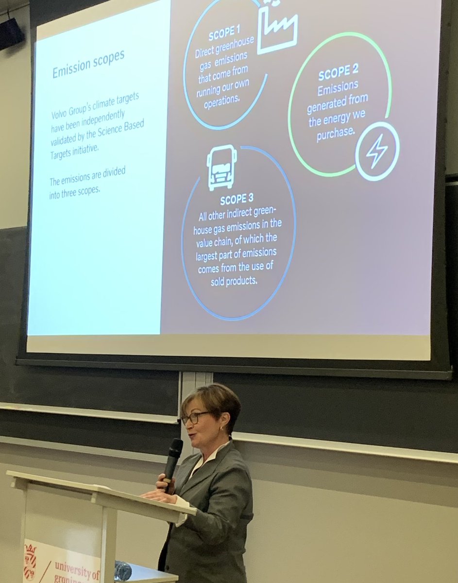 ZwedeninNL's tweet photo. “Electrification is the way to go” says Frédérique Biston @VolvoGroup in today’s #Pioneerthepossible event together with @BusinessSweden, @newenergyco @provgroningen and @gem_groningen https://t.co/giI2Jx9y3L