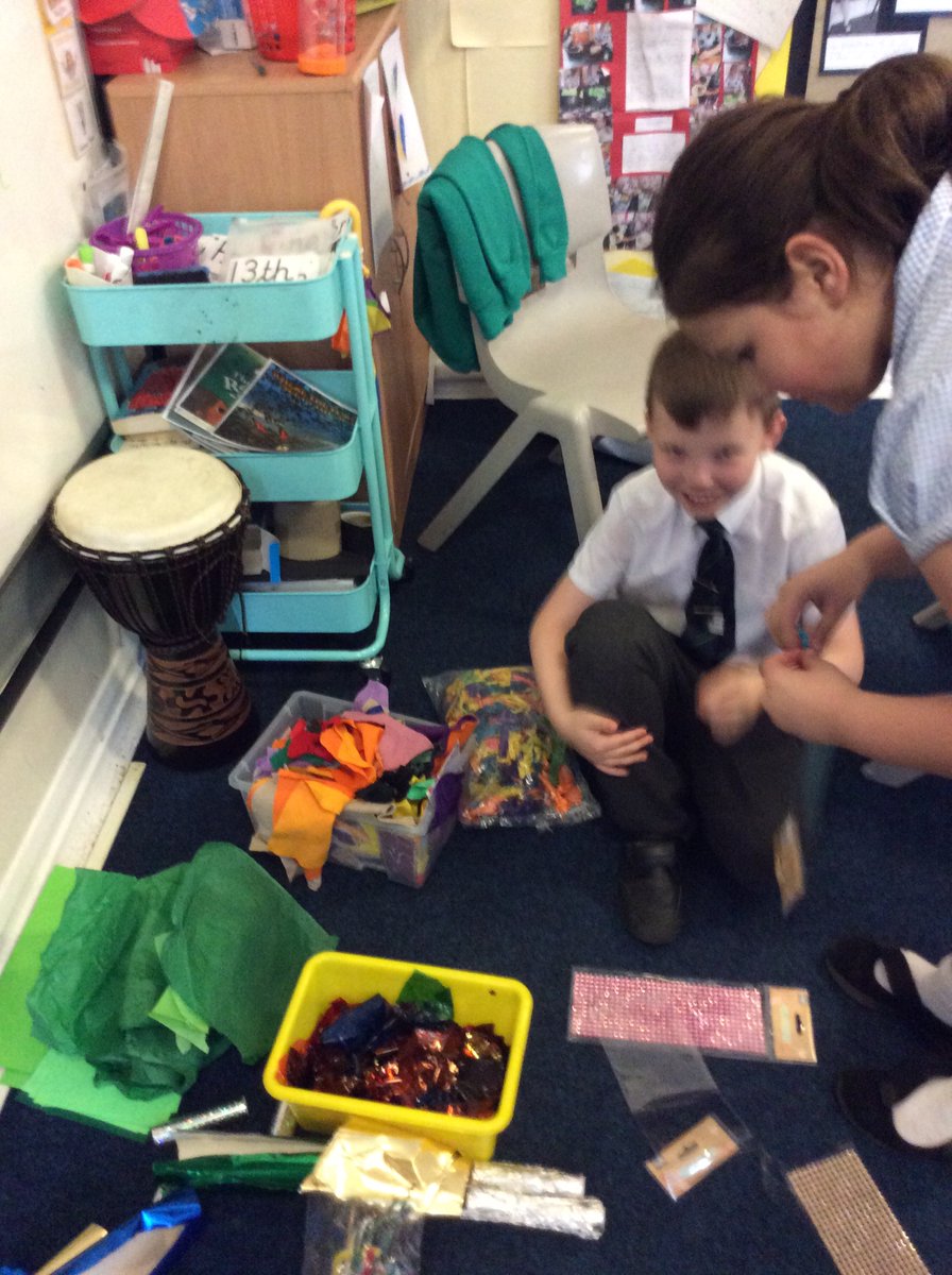 MrB_TheMill's tweet photo. Year 4 have been learning about Mayan culture in theme. We have designed our own event masks and now we are using different materials to construct them #ASADTech https://t.co/Ae0H8QClvi