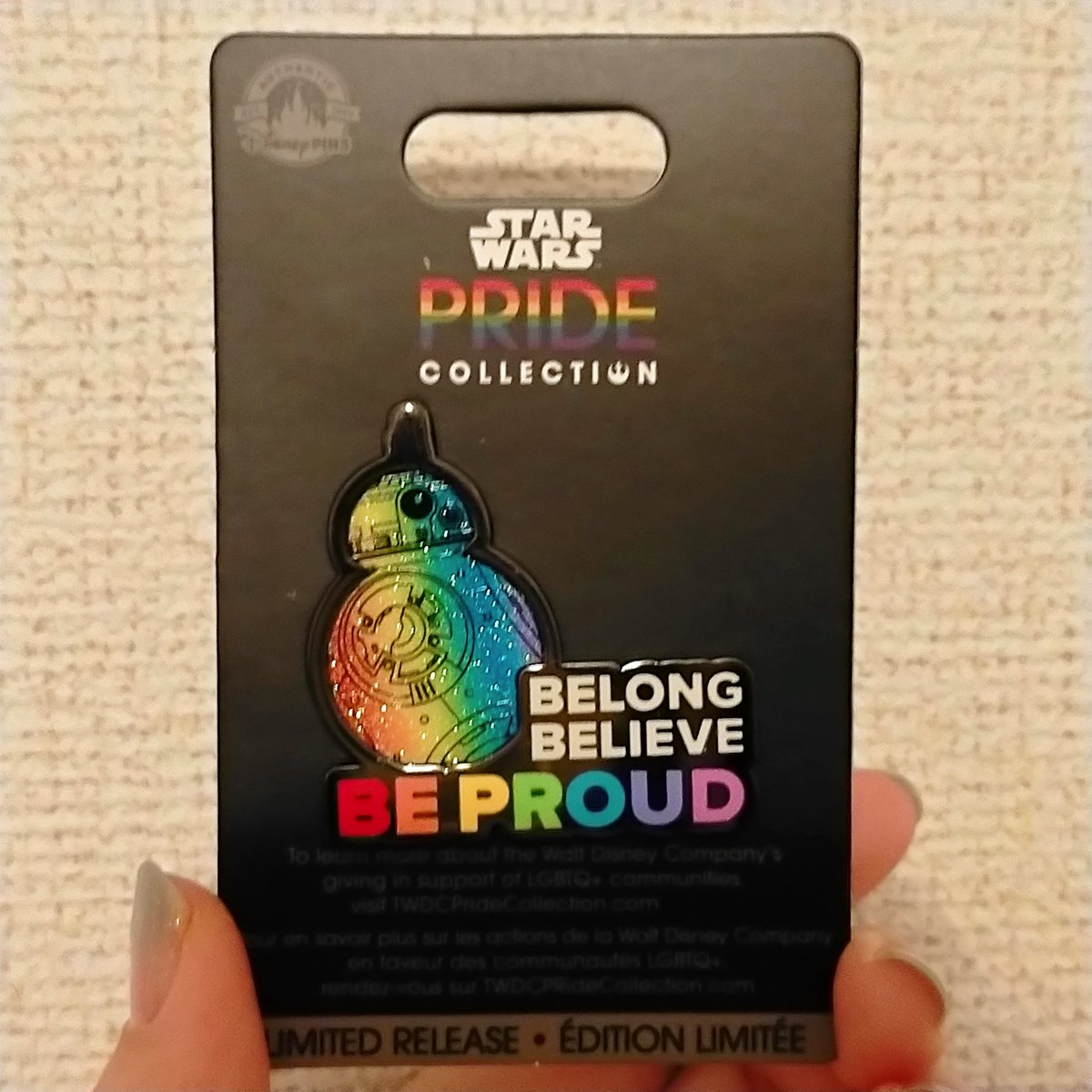 ice_1127's tweet photo. 最強のグッズを手に入れた…🌈
#MayThe4thBeWithYou #StarWarsPride https://t.co/xp59LpRrth
