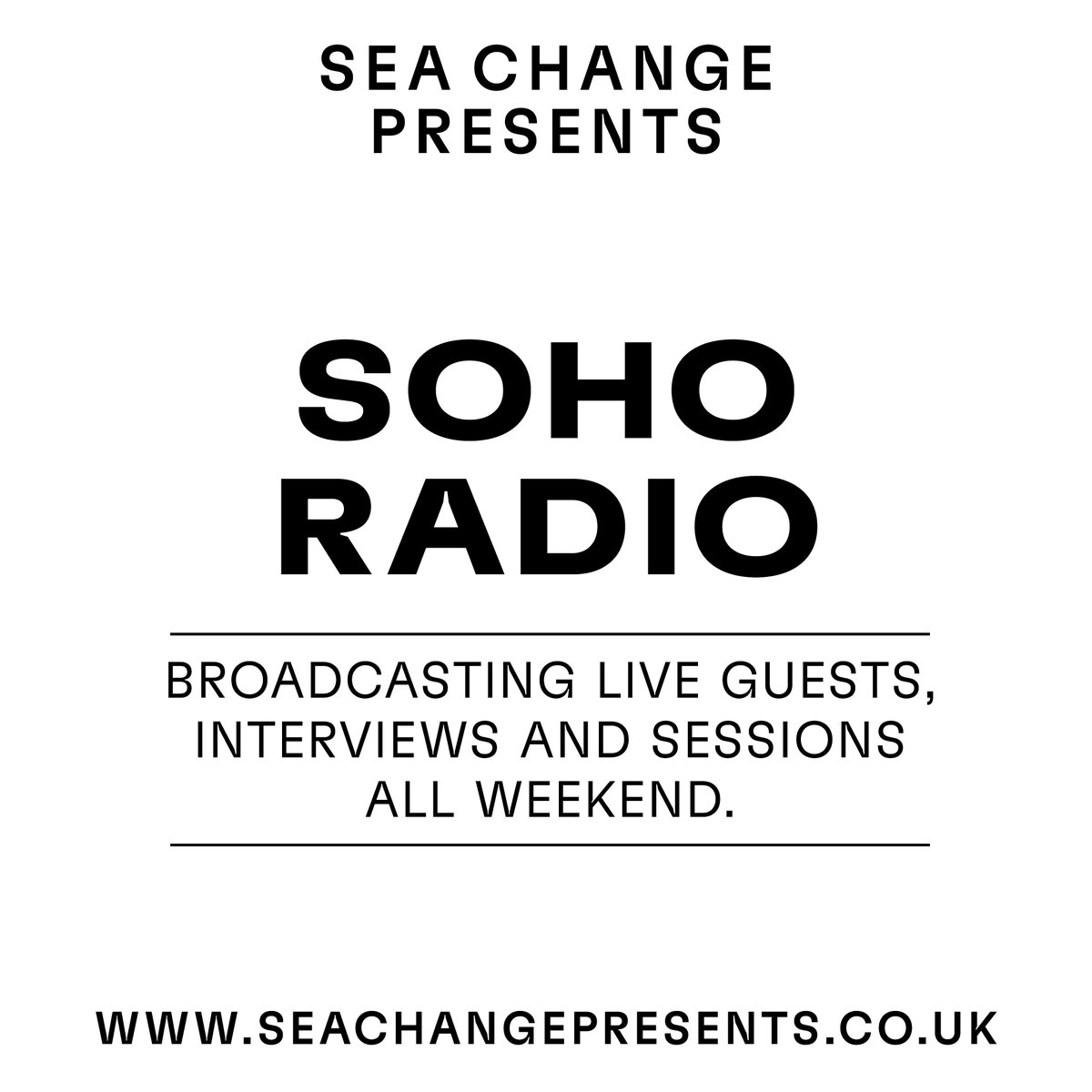 sohoradio's tweet image. We're delighted to be heading back to @tweetseachange in Totnes, broadcasting LIVE 27th - 29th May.  

Featuring guests; @jamesendeacott, @LoudAndQuietMag, @RoughTradeBooks, @heavenlyrecs, Emma Warren &amp;amp; more.

Full schedule to be announced.

🎟 Join us: bit.ly/3ysgid4.