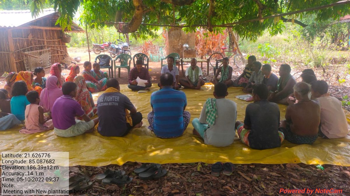 scstdevdept's tweet image. Palli Sabha was conducted on mango plantation in convergence with MGNREGA with 17 beneficiaries for cultivation in 30 acres of land, Badchuan village, Lahunipara block under ITDA Bonai.

@CMO_Odisha @TribalAffairsIn @SecyChief @IPR_Odisha 

#PRAYAS #STSCDEV  #tribal