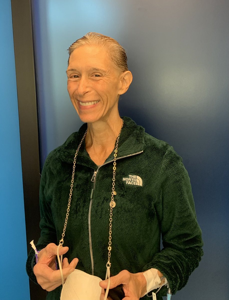 Apologies for lack of updates on my bride, @helene731. Finished chemo last week. On to the next treatment in a few weeks. Ups &amp; downs, but she fights. Chemo sucks. Our best hopes for everyone out there fighting cancer. Fight on! Fuck cancer.