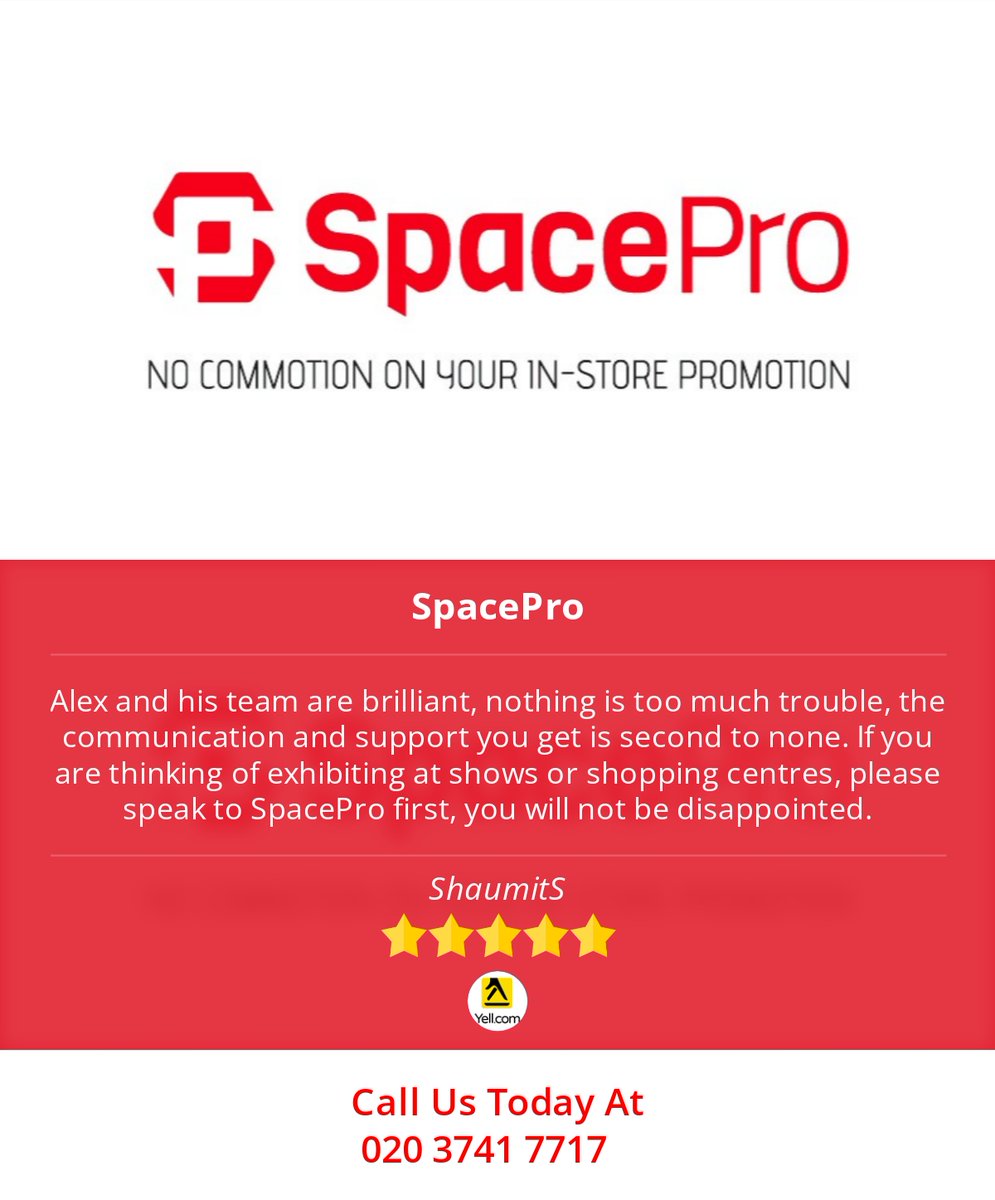 SpaceProLtd's tweet photo. 5 Star: ShaumitS "Alex and his team are brilliant, nothing is too much trouble, the communication and support..." https://t.co/0Xw9pGGbK8 https://t.co/FJneRtPMMb