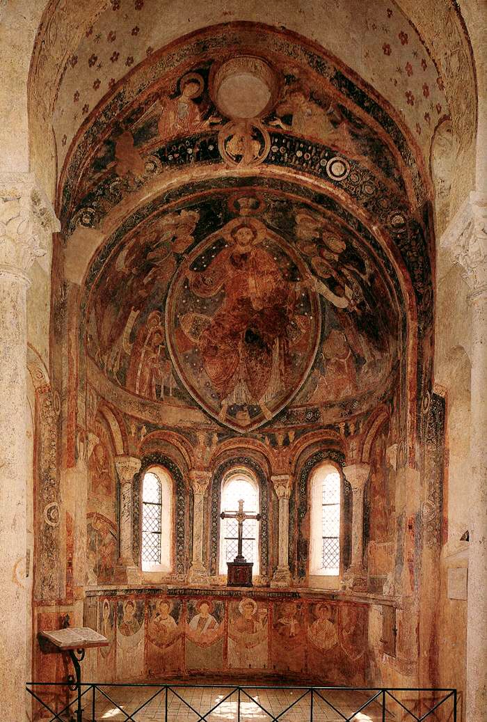 BlackBookHours's tweet photo. Chapelle des Moines (c. 1100s) https://t.co/yypqTKvIi3