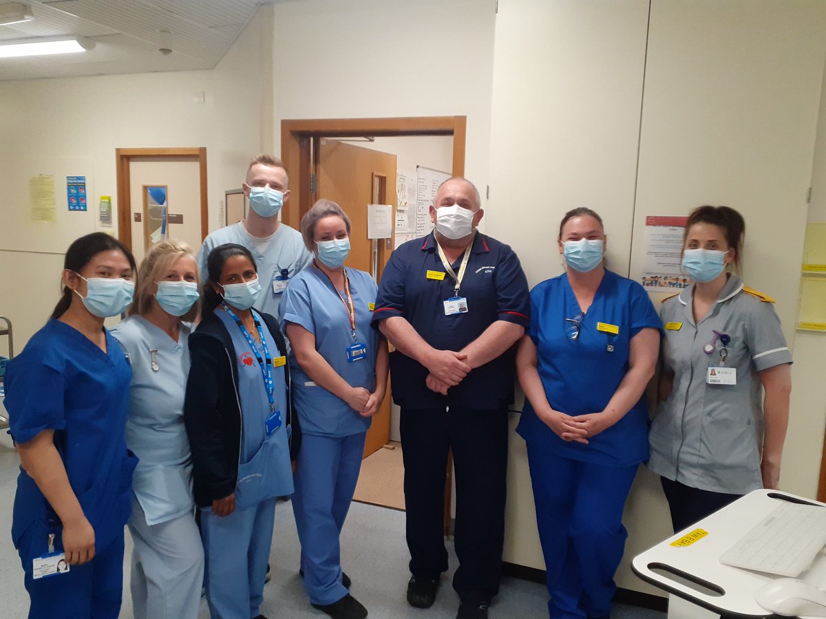 RdeCardiology's tweet image. Happy international nurses day from Taw ward! Taw take care of not only our day case patients but also inpatients. One of our new Rns describes her time on Taw as a joyful team! @RDEMedicine