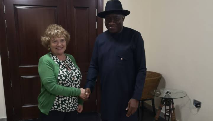 Nothing In Nigeria Should Surprise Anyone Anymore. Before Now, I Was Thinking That Jonathan Posses Any Atom Of Honor And Dignity,But He Has Proven Otherwise. The Moment I Saw Him Being Visited By This White Engine,I Knew He Will Disappoint Those Who Believe In Him.