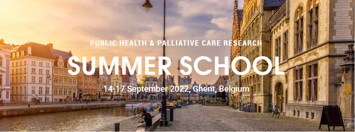 eolc_research's tweet photo. Join us in September for the 1st international Summer School on Public Health Palliative Care research! Ahead of #PHPCI2022 we will hold 4 interactive days of in-depth exploration of cutting edge research in PHPC. https://t.co/8jBqS1kuum
@EAPCvzw @COCO_VUB @PHPalCare https://t.co/hFErINeZEc