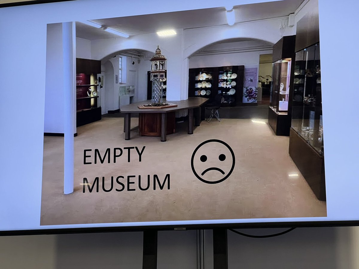 gaetanlee's tweet image. Lovely stories of community engagement  through story collection and presentation from Royal Crown Derby Museum - great honesty about #whatworks and #whatdoesnt #MandHShow