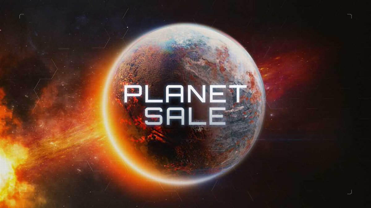 Planet Sale is live!

This is a community-friendly, 100% CO2-neutral, application-based #PlanetSale.

Revolutionizing #NFTs with beautiful procedurally-generated 3D planets right in your browser!

Read all about it here: link.medium.com/CRUrYgUaYpb
