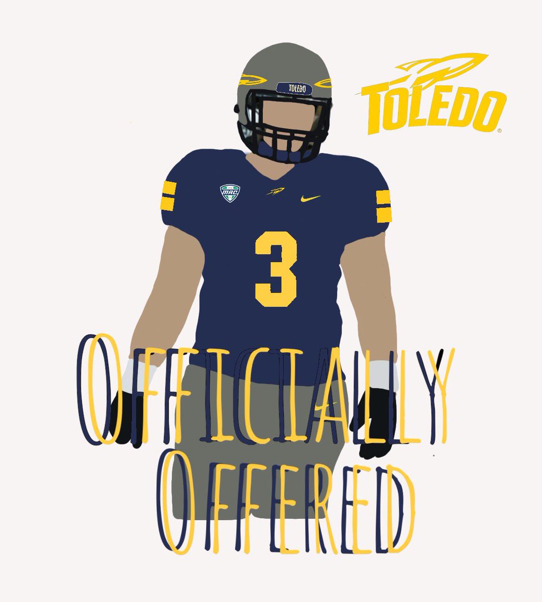 michaellunsf42's tweet photo. Very grateful and excited that @vkehres and @ToledoFootball have extended me a scholarship offer to further my academic and athletic career at The University of Toledo.🚀🚀🚀

@coachcandle
@cabellfootball
@coach_tommy_b 
@BrianDohn247 https://t.co/JrYOF9GUaV