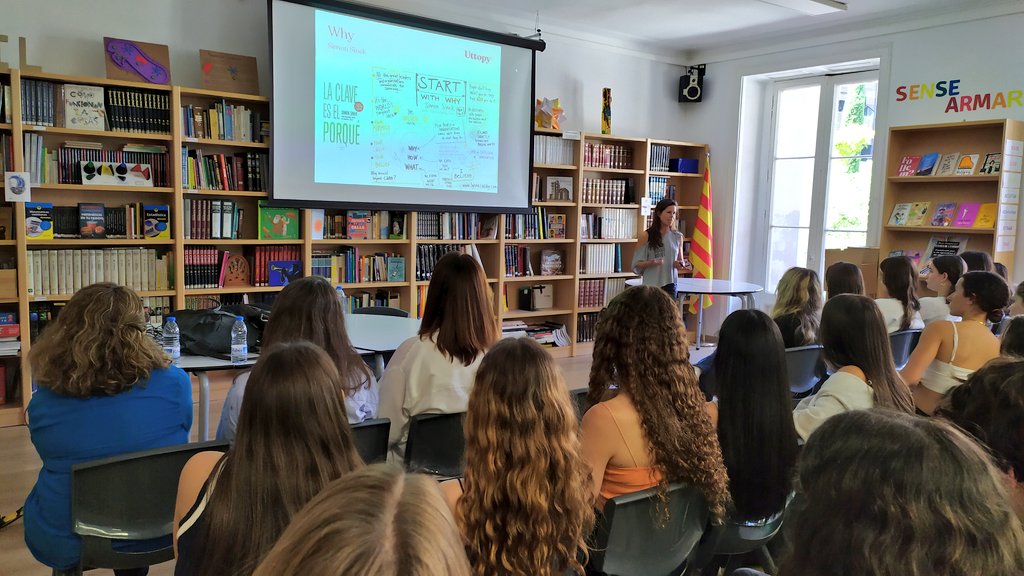 Què vols fer? Per què? 
La #InesEchevarria  tenia clar que ella volia canviar el món i va crear <a href="/Uttopy_Es/">Uttopy</a> , una empresa social de roba amb missatge, solidària i 100% orgànica, amb un impacte ambiental i social positiu. 
#donesemprenedores #batxilleratsocial #emprenedoria