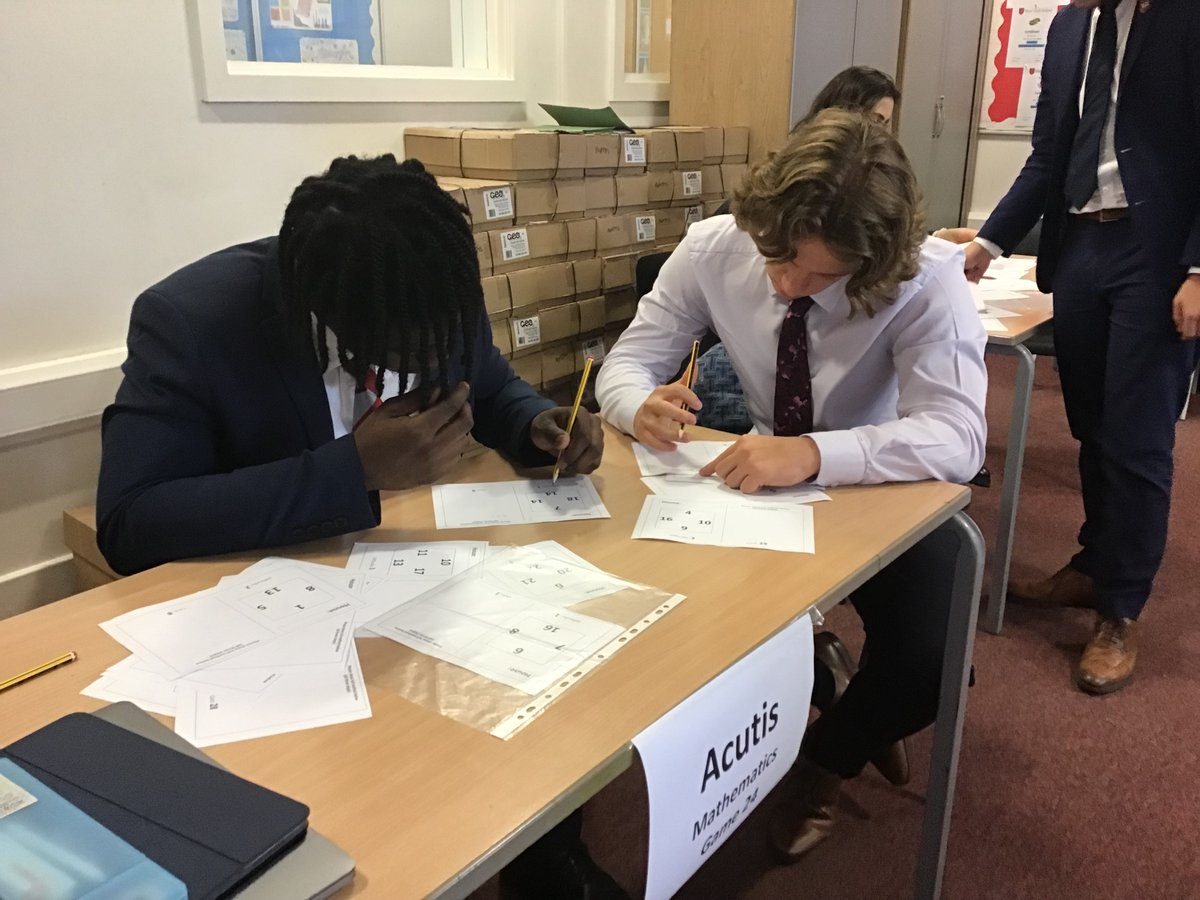 newhallmaths's tweet photo. Another successful Senior Maths House Competition; this time the 24 Game.  Congratulations to Bakhita House, winning with 111 points. #maths #BSiL #housecompetiton https://t.co/vDh4Sx4Xo9