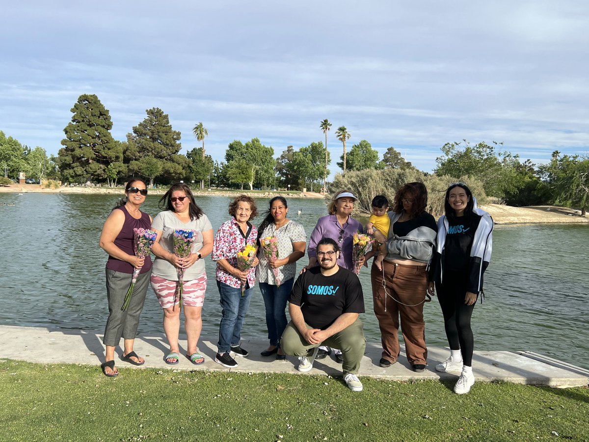 SomosVotantes's tweet photo. While #TeamSomos spreads the word at #AVSummit22, here's a quick glance back at our #Nevada Mother's Day event! We loved coming together to celebrate all the incredible moms in our lives. https://t.co/JT7US9AkSN
