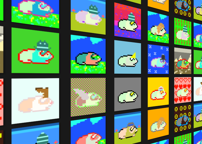 GeniePigNFT's tweet photo. Bring attention to #philanthropic causes with #art &amp; #tech is a must. 

Be part of a #movement #makingadifference #IRL 🌍

Meet the #guineapigs known as #GeniePigs. An #NFT collection that will #makeadifference IRL.

#NFTcommunity #NFTdrop #Stopthewaronchildren https://t.co/32eRrtgcgV