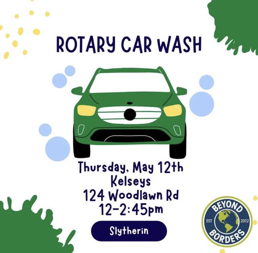 Good morning #Guelph! 
***CAUTION! DAD TWEET!*** 
My daughter’s class has a charity 🚙 wash with 💰going to <a href="/F4KOntario/">Food4KidsOnt</a> &amp;  <a href="/RotaryGuelph/">Rotary Guelph</a>! For the love of everything please go! If you do, &amp; take a picture of your car getting washed, &amp; post it here, I’ll donate another $5 per car!
