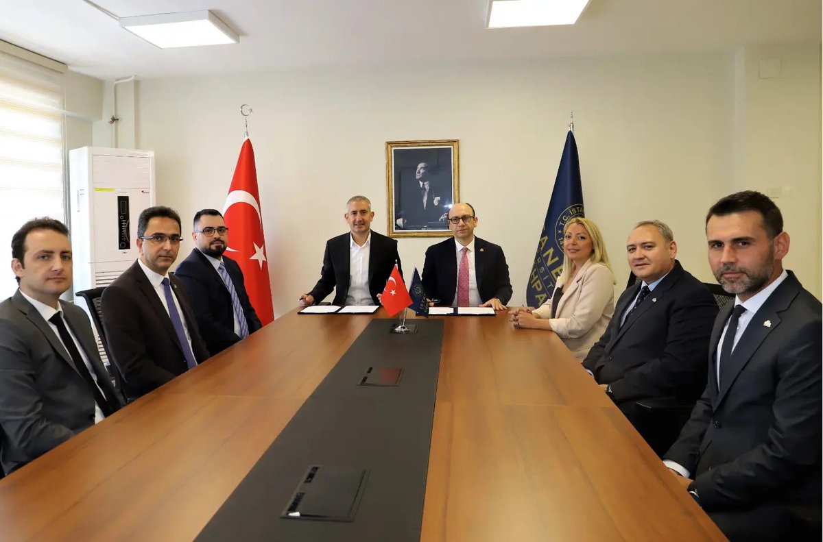 iucsem's tweet photo. Üniversitemiz ve Turkcell Global Bilgi arasında firma personeline yönelik eğitimler ve sertifika programları düzenlenmesine yönelik protokol, Rektörümüz Sayın Prof. Dr. Nuri Aydın ve Turkcell Global Bilgi Genel Müdürü Sayın Çağatay Aynur tarafından imzalandı. https://t.co/Tu22CPtQUH