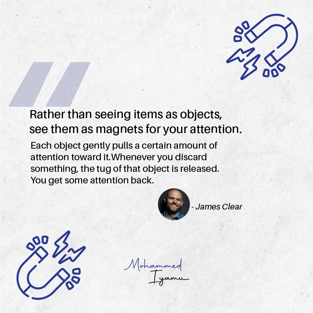 MohammedIyamu's tweet photo. Look around your environment and get rid of the magnets.
Distraction is a great enemy of goal achievements. Hence, they will continue to draw you back as long as you have them.
#MIthoughts #mohammediyamu #distractions #environment #goalachievement #enemy #progressive #sokoto https://t.co/FurBV6vUJF