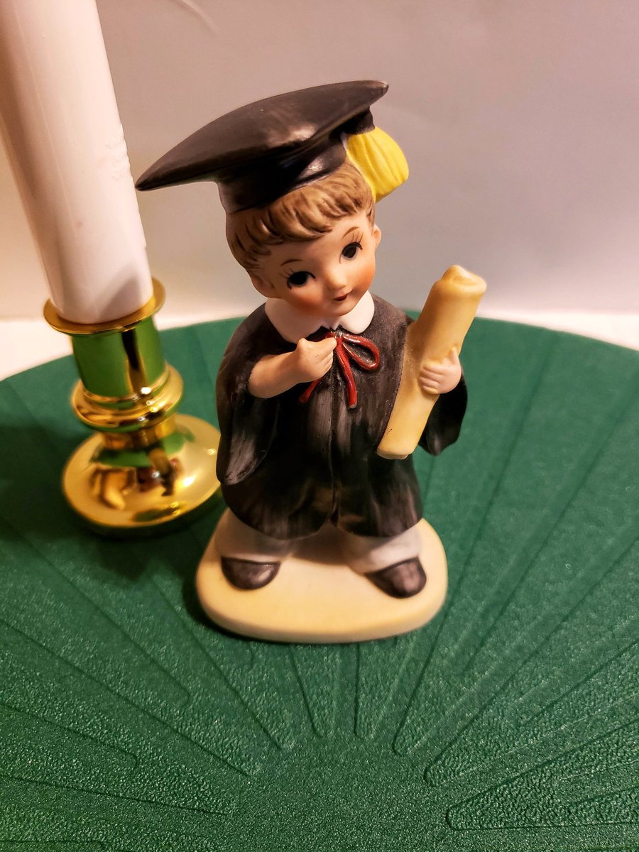 jndahl's tweet photo. Excited to share the latest addition to my #etsy shop: Vintage Graduate Figurine, Male Grad statue, Graduation gift, 4.5 in Statue collectible, Home decor #midcentury #artdeco #malegradstatue #graduationgift https://t.co/ig8TtT2bqC https://t.co/wGJ89RXHwY
