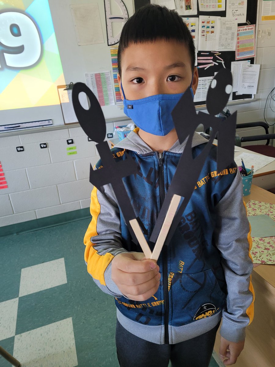 Ms_Hankinson6's tweet photo. Thanks to @brilliant_labs for the help with purchasing a Cricut and hosting a workshop for my classroom. The students learned all about using Google drawings to create their fictional characters and turning them into shadow puppets with the Cricut! @TCRCE_NS  @MCSGophers https://t.co/eCOFuCmmDb