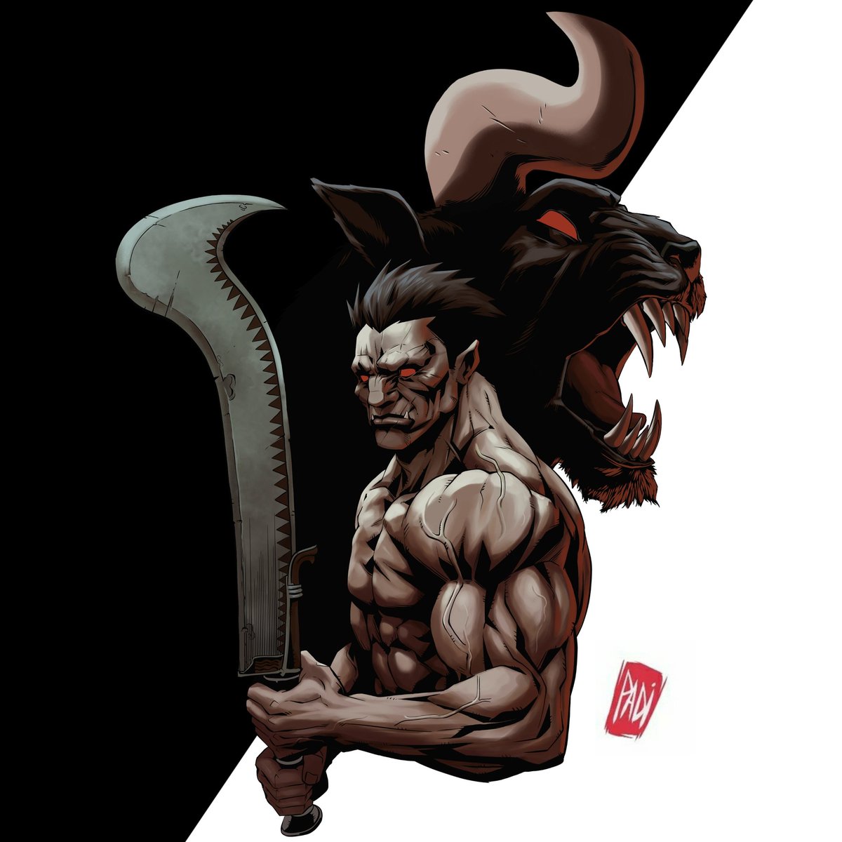 Zodd from berserk, In my opinion this guy is one of the best depictions ...