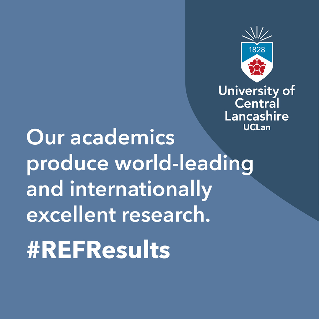 Our @UCLan colleagues are celebrating, with all 19 academic areas of #REFResults being recognised as demonstrating elements of world-leading or internationally excellent research.