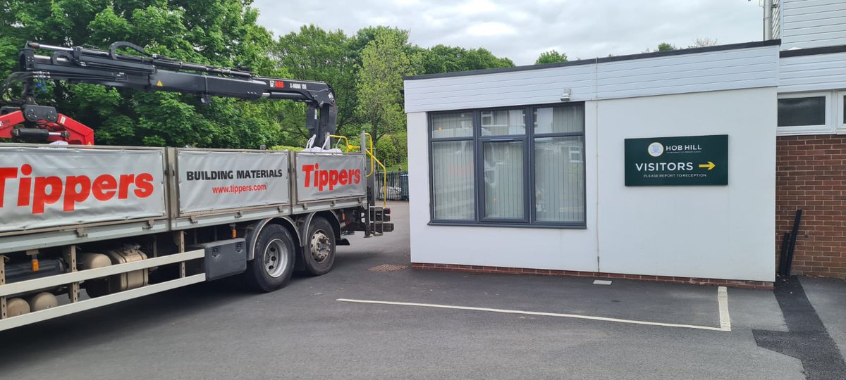 Our Rugeley branch has donated materials to Hob Hill School in Rugeley! These materials will be used to build an anniversary garden for the Children to plant flowers in.

Tippers Rugeley, Power Station Road, Rugeley, WS15 1LX
Call: 01889 576322