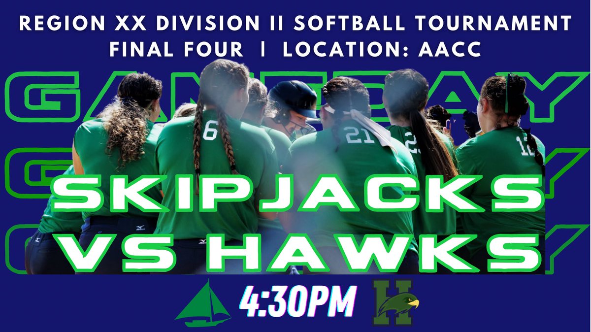 Peakeathletics's tweet photo. GAMEDAY!!! Your Chesapeake College Softball team travels to AACC today to face the Hagerstown Hawks at 4:30pm in the Region XX Tournament! #RollJacks! https://t.co/cKJ8wizJlw