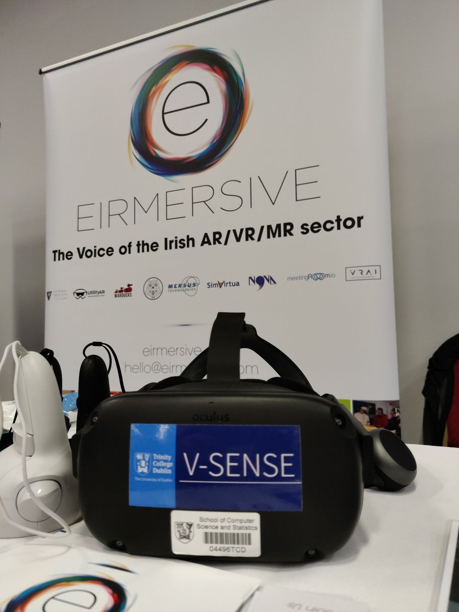 Great day @ARVRInnovate today. Come say hello at the @eirmersive stand 😎 #VR #AR #MR in Ireland.