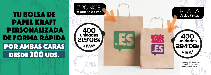 ¿Porqué deberías personalizar la bolsa de tu negocio? 👉 Gran área de publicidad. 👉 Publicidad económica. 👉 Inmediatez. 👉 Efectividad. Y tu, ¿aún no lo tienes claro? Entra en nuestra web y descubre todas las opciones de personalización: 🌐 bolseando.es