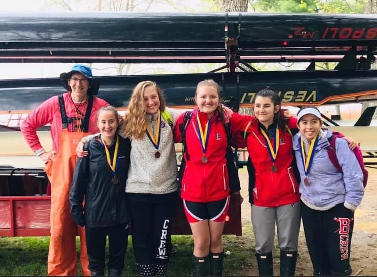 BvilleRowing's tweet photo. Shots from 2018 and 2019 NYS Scholastic Rowing Championships in Saratoga. Looking forward to the team’s return this weekend! 🥇🥇🥇 https://t.co/6gRXj30nLC