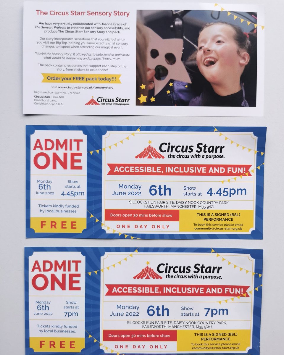 Jolly_Josh1's tweet photo. Our Ambassador @jo3grace is kindly providing a free #sensorystory too! π
#ConnectSupportThrive #InspireInclusion #SEND #PMLD #ComplexMedicalNeeds #charity #Rochdale #circus #inclusion @CircusStarr https://t.co/2ViHvZOeYd