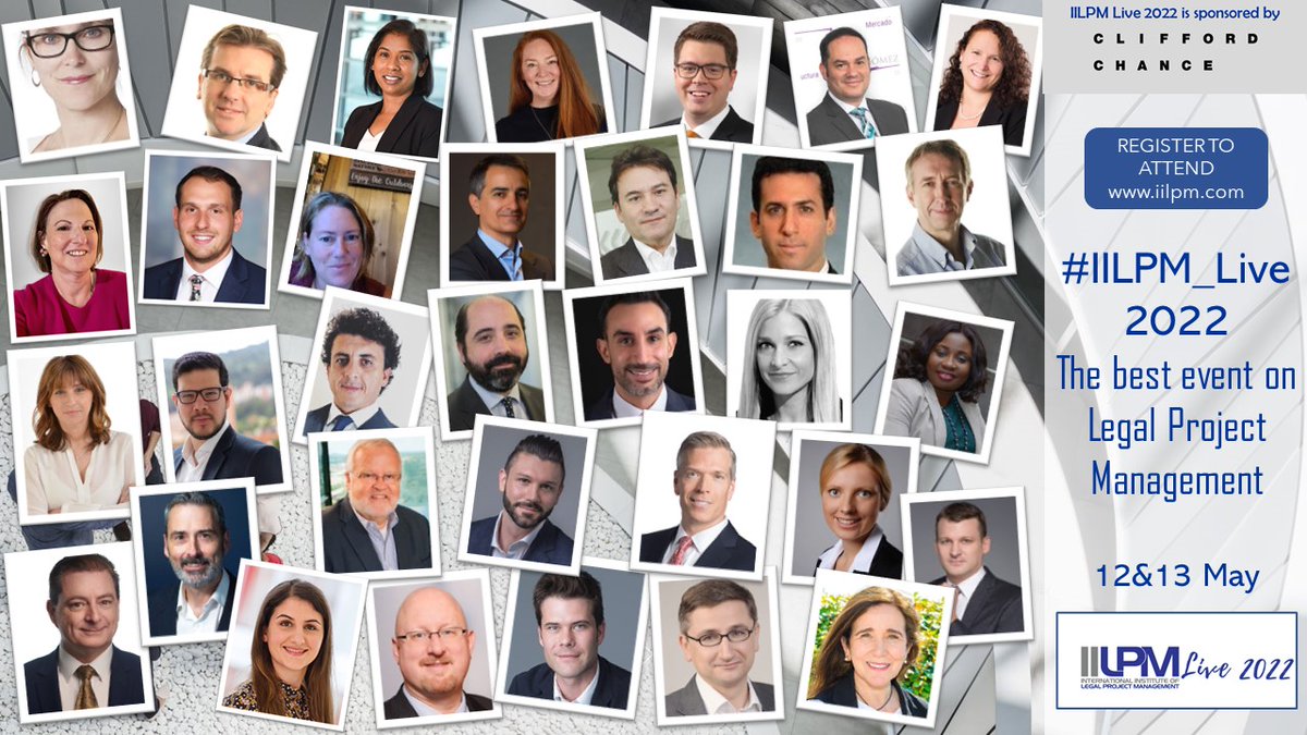 annapmarra's tweet photo. En una hora #IILPM_Live2022 Lo mejor del #LegalProjectManagement a tu disposición
https://t.co/xMvKBs56xp https://t.co/QPq6OBE6Jo