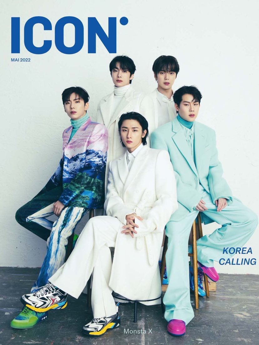 LeeMinhyukBr's tweet photo. 📷FOTO • 11.05.22

Alguém pediu perfeição? 

Monsta X para a capa de maio da Icon Magazine 💙

#MINHYUK #민혁 #ミニョク
#MONSTAX #몬스타엑스 
@OfficialMonstaX
~🐯 https://t.co/gZIUjheACp