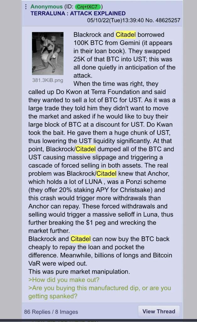 NinjaWeb3's tweet photo. @BlackRock 
#btc #Lunacrash #UST #manipulation https://t.co/UwRfcP10FD