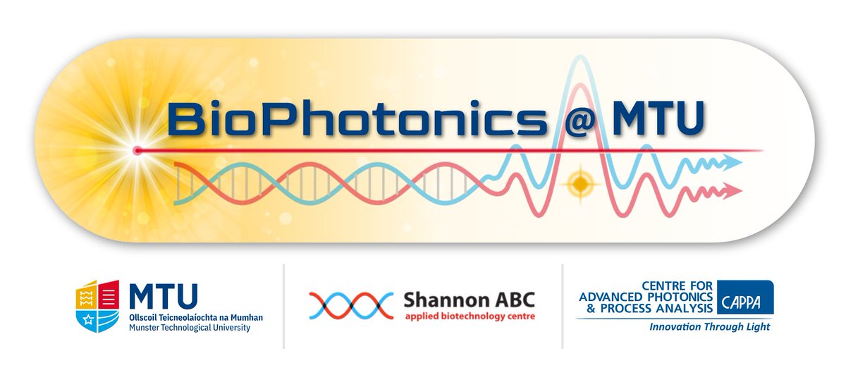 cappa_ie's tweet photo. Check out the new @photonics_bio  account to keep up to date with all the latest news from the BioPhotonics @MTU_ie project! #LightBasedTechnology #MTU #TUTF https://t.co/YwieDrDo1j