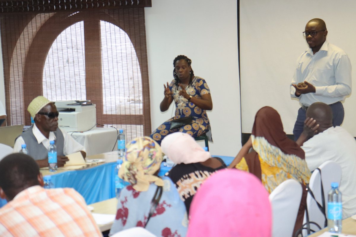 InSird's tweet photo. The purpose of the training was to ensure that PWDs are well represented in their communities in order to have access to justice. The training was held in Diani, Kwale County. https://t.co/du0zniJECd