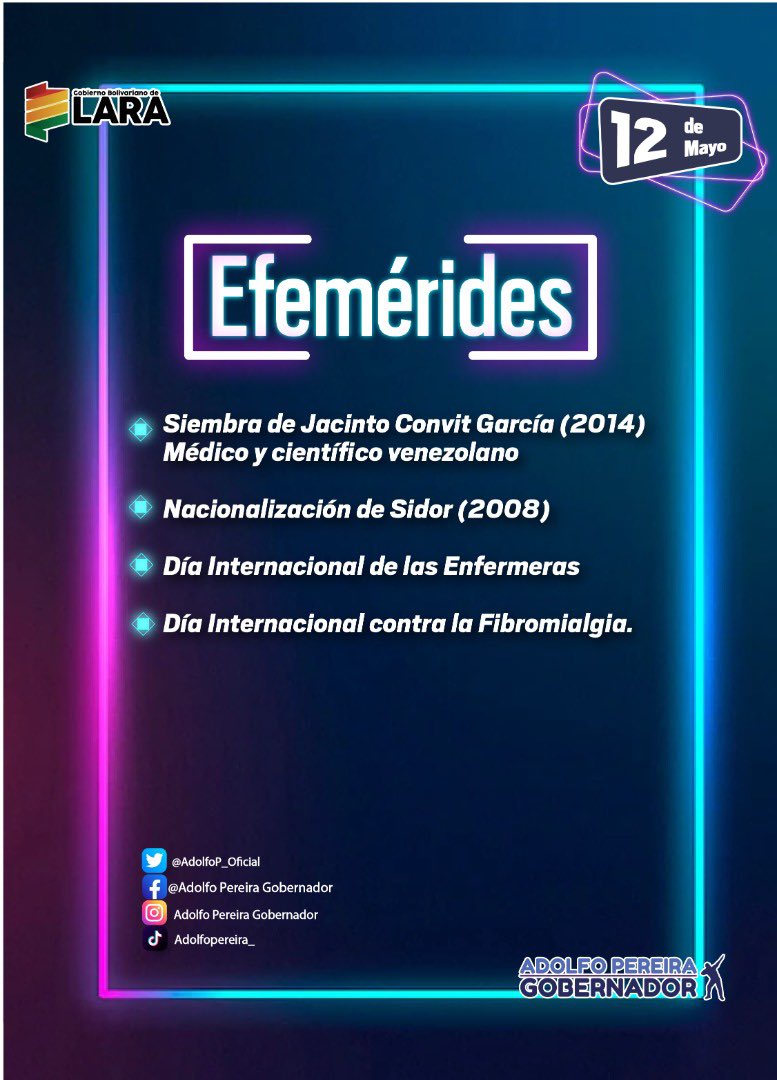 #12May Efemérides del día. Seguimos en victoria hoy #JuevesDeVivienda