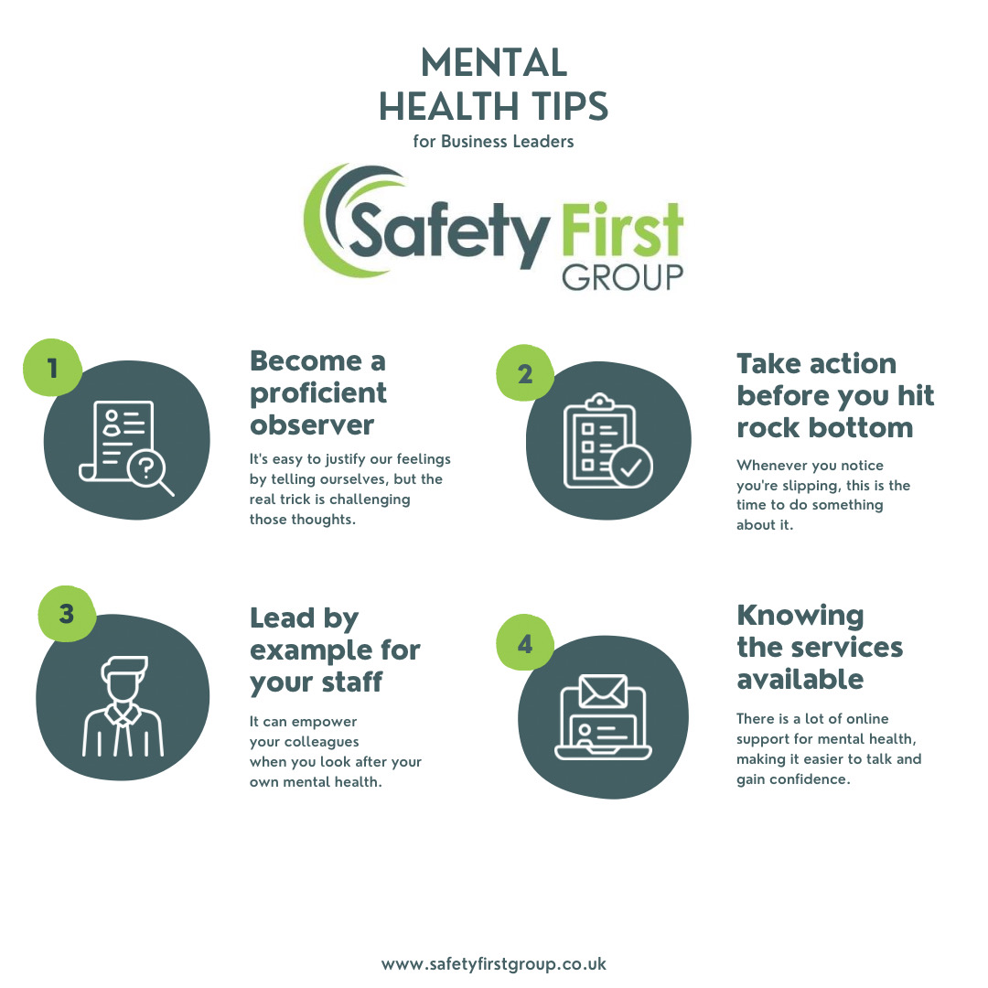 SafetyFirstUK's tweet image. Mental health tips for your workforce #MentalHealthAwarenessWeek #mentalhealth #MentalHealthAwarenessMonth #workplacetips